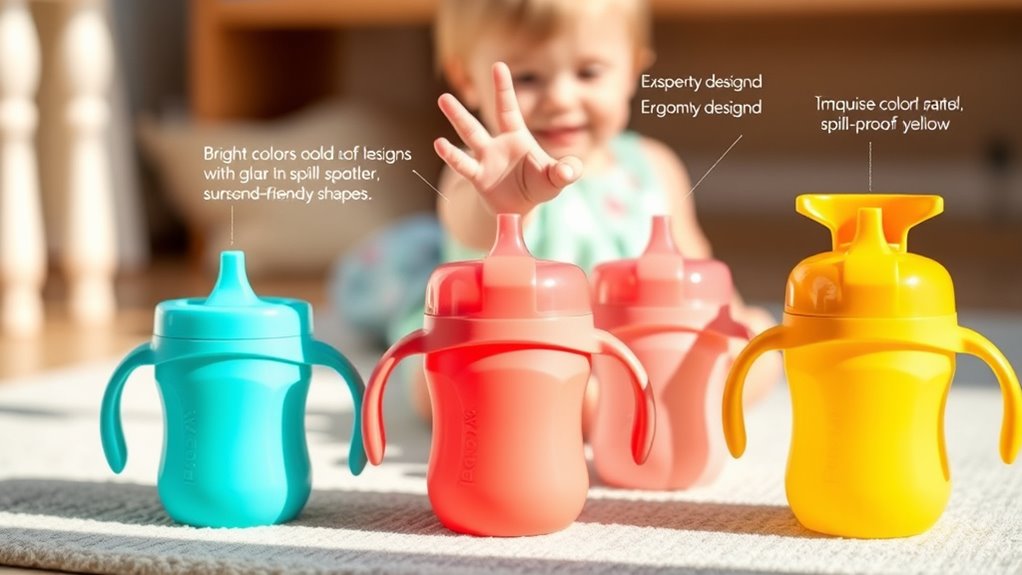 ergonomic sippy cup benefits