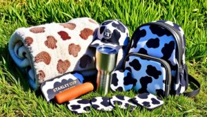 essential cow print accessories