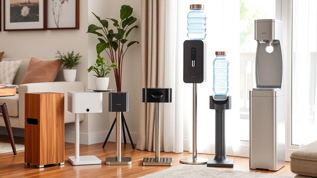 essential water dispenser stands
