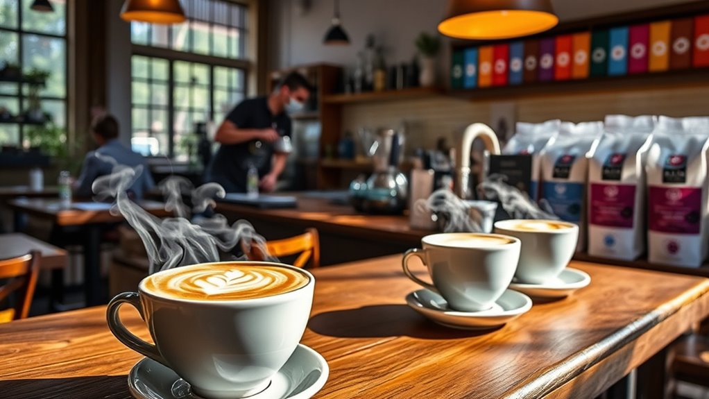 exceptional specialty coffee offerings