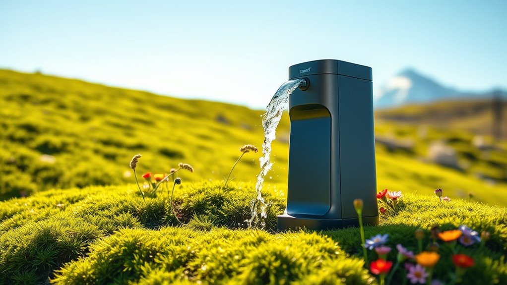 fast water purification solution