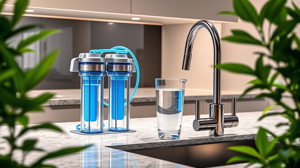 filtered safe drinking water