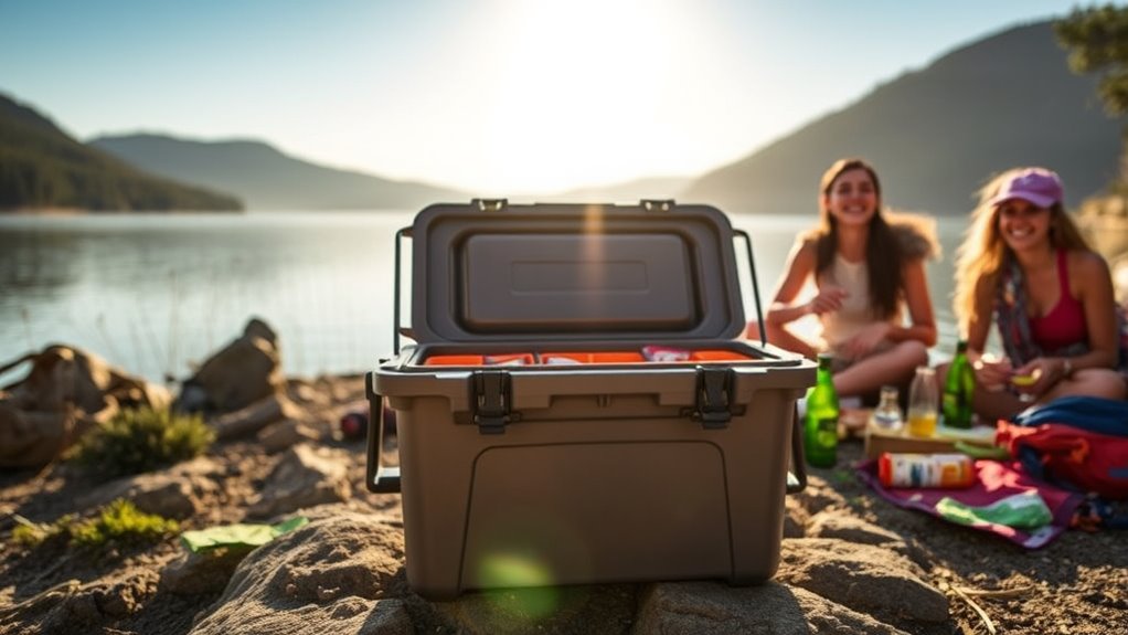 functional outdoor cooler features