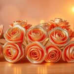 10 Stunning Glitter Rose Decorations for Home