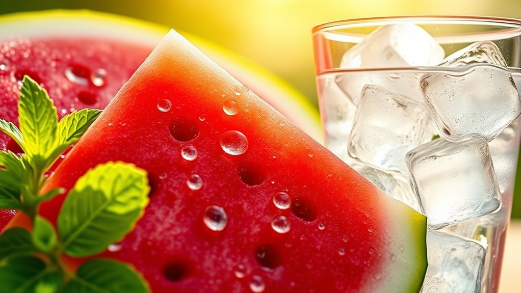 hydration with watermelon dew