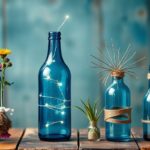 5 Creative Uses for Blue Glass Bottles