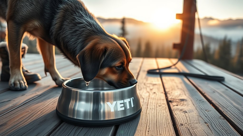 invest in yeti dog bowl