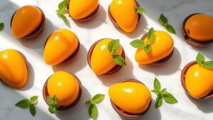 mango shaped ice cream ideas