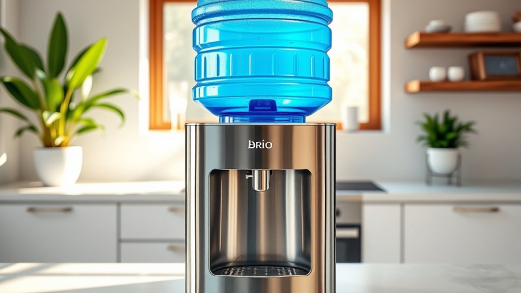 stylish countertop water cooler