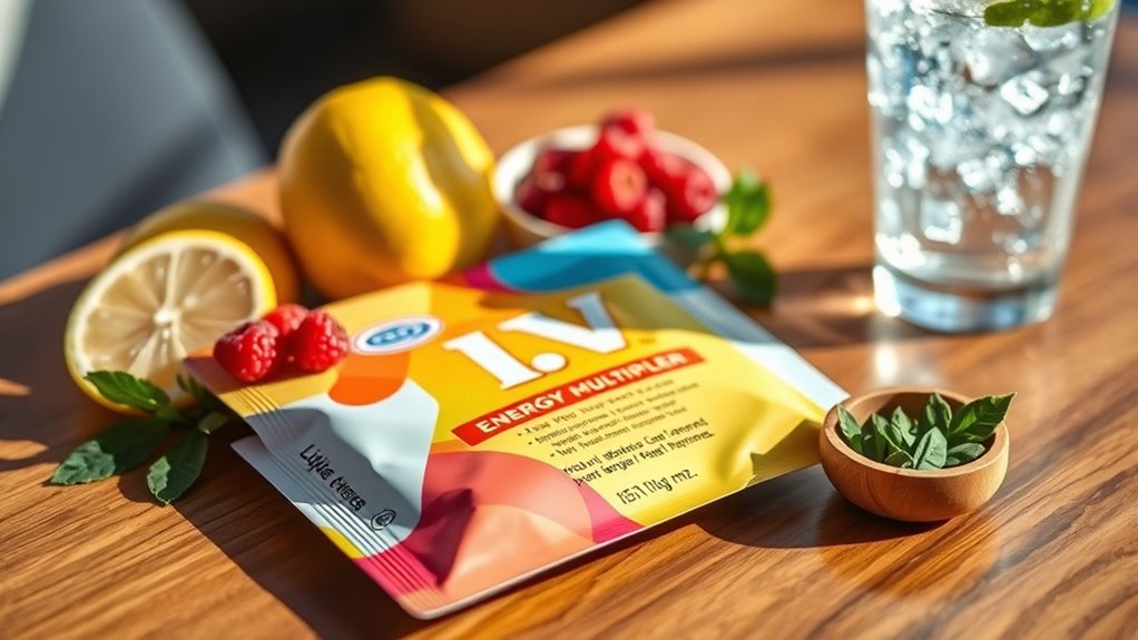 sugar free energy drink formulation