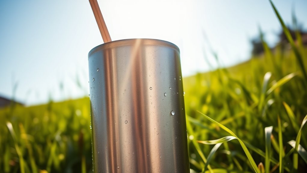 sustainable drinkware reduces waste