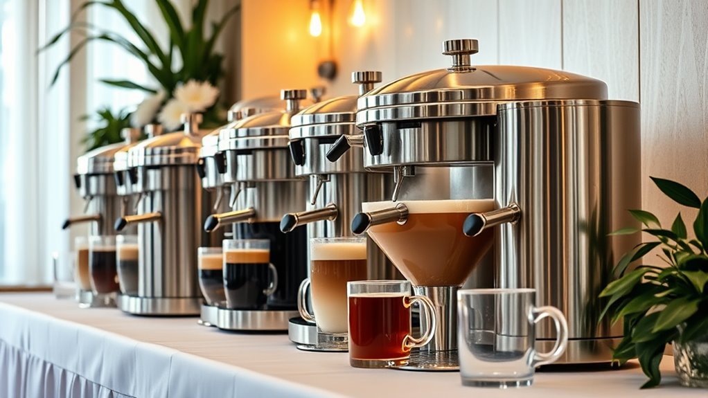 top catering beverage dispensers