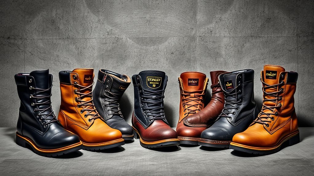 top stanley boots selection