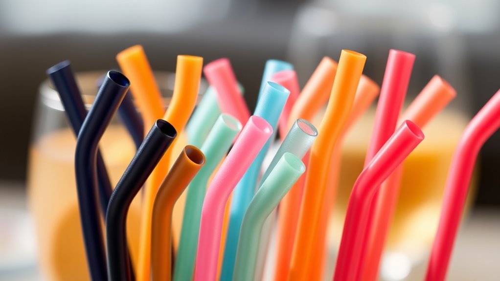 top stanley drinkware straws