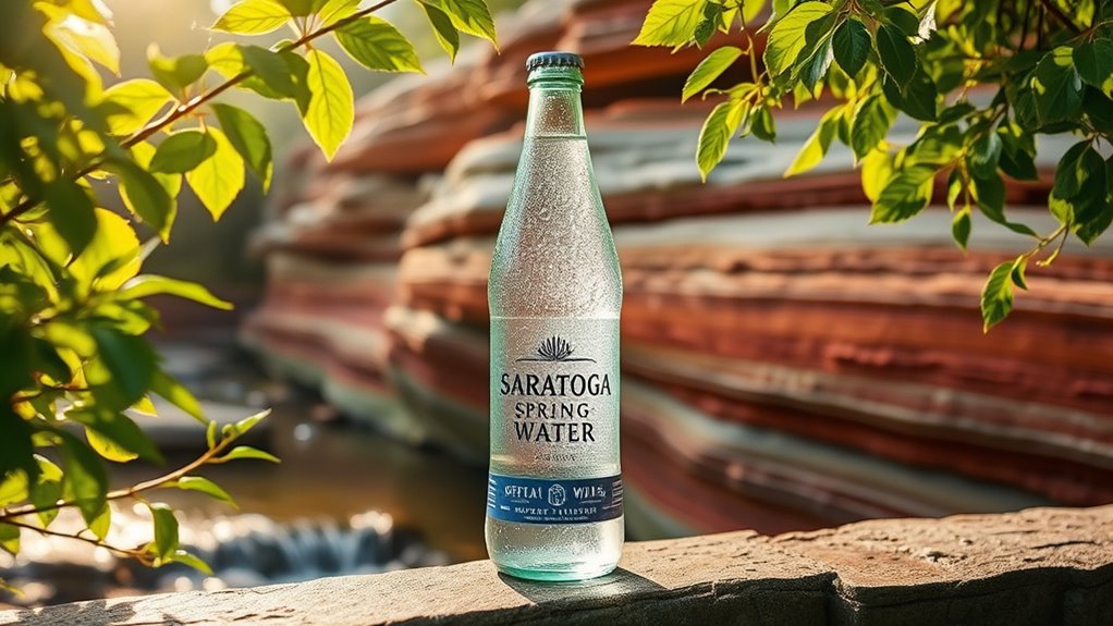 unique mineral rich spring water