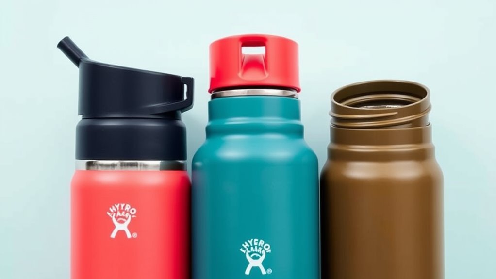 variety of hydro flask lids