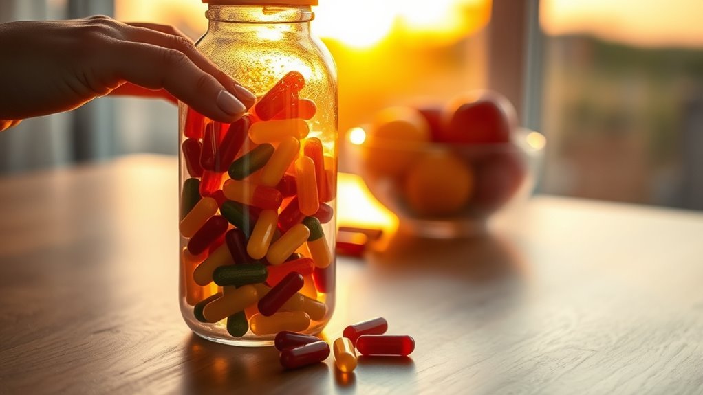 vitamins and fasting effects