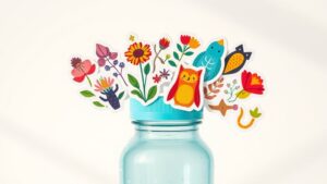 waterproof stickers for bottles